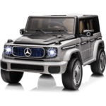 Лицензиран Акумулаторен Джип Mercedes EQG 2026, 140W, 4х4, 12V/9Ah, EVA гуми