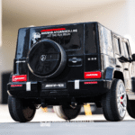 Лицензиран акумулаторен джип Mercedes G63 XXL, 4x4, 180W, 12V/10Ah, EVA гуми - Image 8