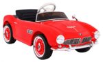 Лицензирана Акумулаторна Кола BMW 507 Retro, 70W, 12V/7Ah, R/C 2.4, EVA гуми - Image 9