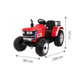 Детски Акумулаторен Трактор BLAIZN BW, 70W, 12V/7Ah, R/C 2.4G - Image 23