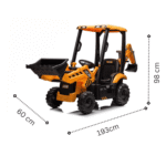 Лицензиран Акумулаторен Багер JCB, 70W, 12V/4.5Ah, R/C 2.4 - Image 23