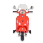 Лицензиран Детски Акумулаторен Мотор Vespa GTS Super, 12V4.5Ah, LED светлини - Image 4