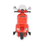 Лицензиран Детски Акумулаторен Мотор Vespa GTS Super, 12V4.5Ah, LED светлини - Image 5