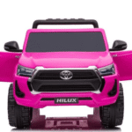 Лицензиран акумулаторен джип Toyota Hilux, 180W, 12V/14Ah, R/C 2.4G, EVA гуми, 4х4 - Image 14