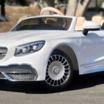 Лицензирана акумулаторна кола Mercedes S650 MAYBACH, 12V, 90W, R/C 2.4G, EVA гуми - Image 4