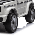 Лицензиран Акумулаторен Джип Mercedes EQG 2026, 4x4, 140W, 12V/9Ah, EVA гуми под наем - Image 6