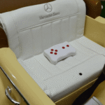 Лицензирана акумулаторна ретро кола Mercedes 300S , 90W, 12V/7Ah, R/C 2.4G, EVA гуми - Image 25