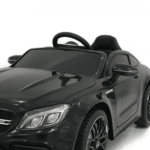 Лицензирана акумулаторна кола Mercedes Benz AMG C63 S, 12V7AH, 80W, R/C – 2.4G, EVA гуми - Image 7