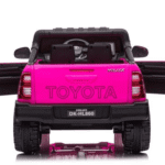 Лицензиран акумулаторен джип Toyota Hilux, 180W, 12V/14Ah, R/C 2.4G, EVA гуми, 4х4 - Image 17