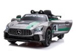 Лицензирана Акумулаторна Кола Mercedes GT4 EVO, 100W, 12V/7Ah, EVA гуми, R/C 2.4 под наем - Image 9
