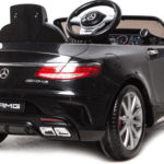 Лицензирана акумулаторна кола Mercedes S63 AMG, 70W, 12V7Ah, EVA гуми - Image 6
