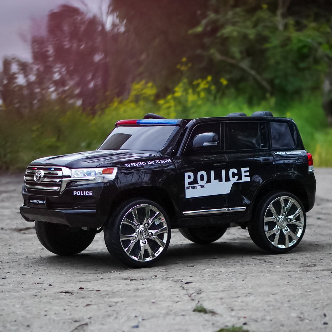 akumolatornikoli-9.jpg Детски акумулаторен полицейски джип Toyota Land Cruiser Police 12V 160W - Image 1