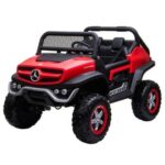 Лицензиран акумулаторен джип Mercedes Benz Unimod, 70W, 12V7Ah, R/C 2.4 G, EVA гуми - Image 3
