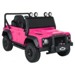 Лицензиран Акумулаторен Джип Land Rover Defender, 200W, 24V/7Ah, EVA гуми - Image 3