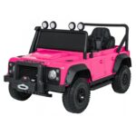 Лицензиран Акумулаторен Джип Land Rover Defender, 200W, 24V/7Ah, EVA гуми