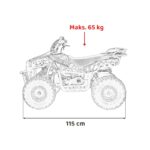 Детско Бензиново ATV Renegade Sirius, 2-тактов двигател - Image 11