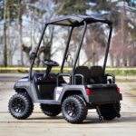 Детско Акумулаторно UTV Golf Kart – 400 W, 24 V/7Ah, четириместна, EVA Гуми - Image 7