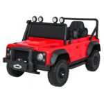 Лицензиран Акумулаторен Джип Land Rover Defender, 200W, 24V/7Ah, EVA гуми
