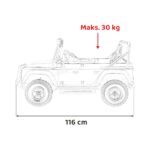 Лицензиран Акумулаторен Джип Land Rover Defender, 200W, 24V/7Ah, EVA гуми - Image 22
