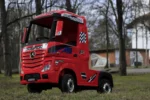 Лицензиран Акумулаторен Камион Mercedes ACTROS, 180W, 12V/14Ah, R/C 2.4, EVA гуми, 4х4 - Image 11