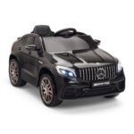 Лицензиран акумулаторен джип Mercedes GLC 63S AMG, 12V7Ah, R/C 2,4G, EVA гуми - Image 7