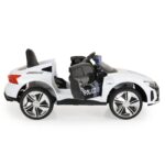 Лицензиран акумулаторна кола Audi RS e-tron 717 Police, Bluetooth, 100W, 12V/7AH, R/C 2.4G, EVA гуми - Image 4