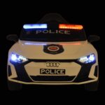 Лицензиран акумулаторна кола Audi RS e-tron 717 Police, Bluetooth, 100W, 12V/7AH, R/C 2.4G, EVA гуми - Image 8