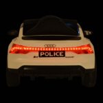 Лицензиран акумулаторна кола Audi RS e-tron 717 Police, Bluetooth, 100W, 12V/7AH, R/C 2.4G, EVA гуми - Image 9