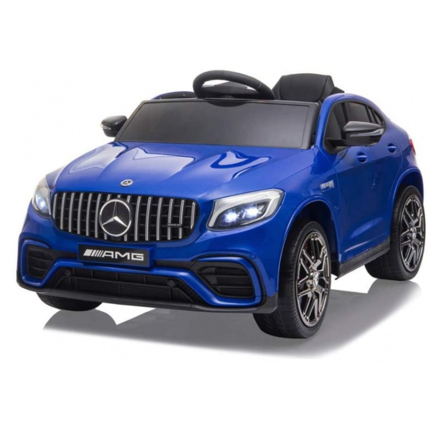 Лицензиран акумулаторен джип Mercedes GLC 63S AMG, 12V7Ah, R/C 2,4G, EVA гуми - Image 1