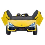 Лицензирана акумулаторна кола Lamborghini Revuelto XL, MP4, 24V7AH, 800W, EVA гуми - Image 3