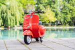 Лицензиран Акумулаторен Мотор, Piaggio VESPA 150 VL1T, 110W, 12V/7AH, EVA Гуми - Image 5