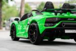Лицензирана акумулаторна кола Lamborghini Aventador SVJ 2026, MP3, 24V7AH, 600W, R/C 2.4 G, EVA гуми - Image 27