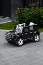 Лицензиран Акумулаторен Джип Mercedes EQG 2026, 140W, 4x4, 12V/9Ah, EVA гуми - Image 2