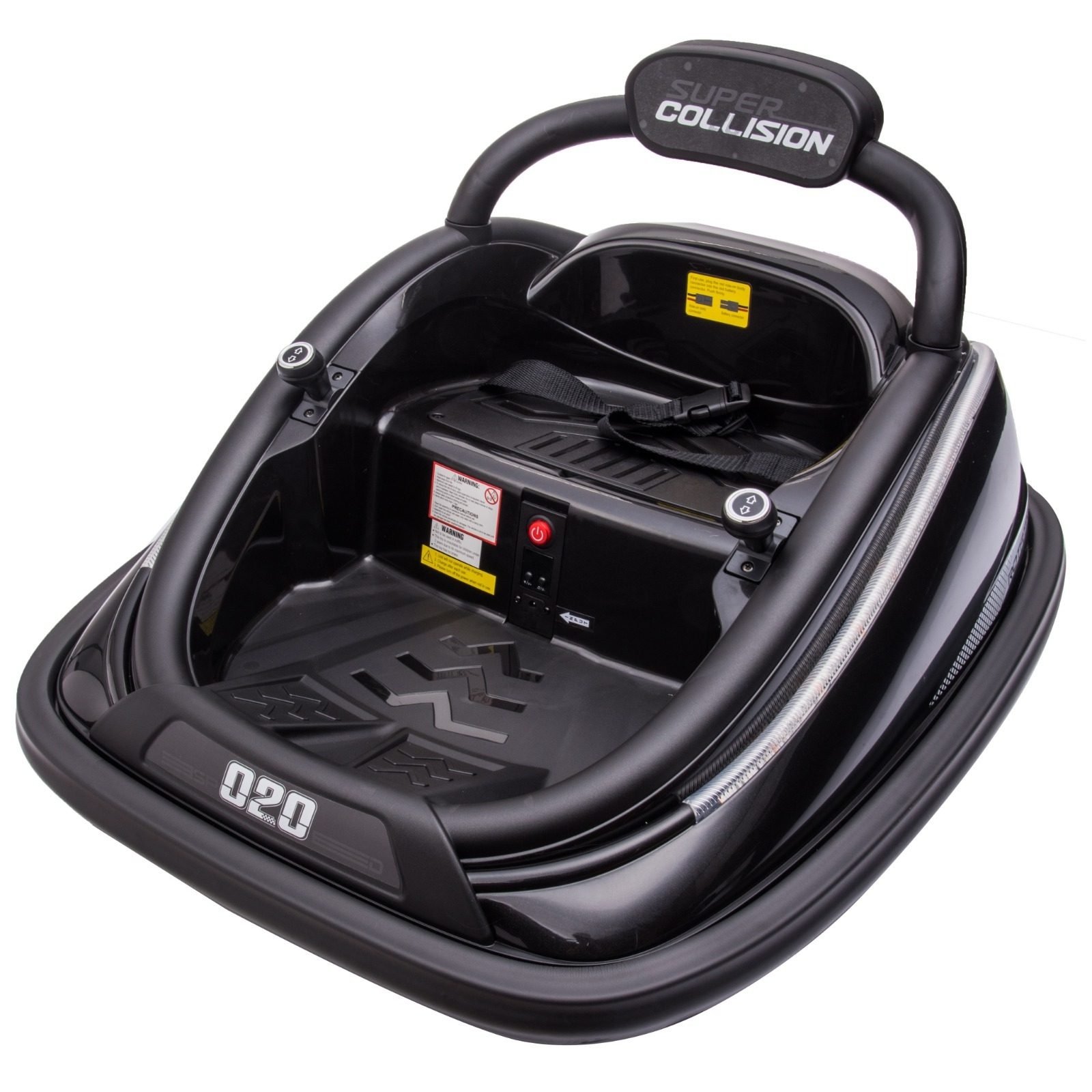masinuta-busitoare-cu-rc-kinderauto-super-collision-70w-12v-culoare-neagra-222117-1.jpg Детска Мини Блъскаща Кола Super Collision, 70W, 12V/4.5Ah, R/C 2.4 - Image 1