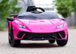 Лицензирана Акумулаторна Кола Lamborghini Huracan, 120W, 12V/4.5Ah, R/C 2.4G, EVA гуми, 4х4 - Image 3