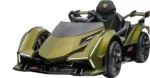 Лицензирана Акумулаторна Кола Lamborghini Vision, 4x4, 140W, 12V/14AH, EVA Гуми - Image 2