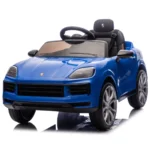 Лицензиран акумулаторен джип Porsche Cayenne , 100W,12V7AH, R/C 2.4G, EVA гуми
