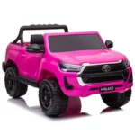 Лицензиран акумулаторен джип Toyota Hilux, 180W, 12V/14Ah, R/C 2.4G, EVA гуми, 4х4 - Image 8
