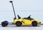 Лицензирана Акумулаторна Кола Lamborghini Aventador SVJ Hoverboard, 70W, 12V/14Ah, R/C 2.4G, EVA гуми - Image 6