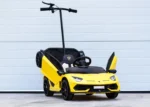 Лицензирана Акумулаторна Кола Lamborghini Aventador SVJ Hoverboard, 70W, 12V/14Ah, R/C 2.4G, EVA гуми - Image 4