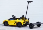 Лицензирана Акумулаторна Кола Lamborghini Aventador SVJ Hoverboard, 70W, 12V/14Ah, R/C 2.4G, EVA гуми - Image 8