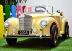 Лицензирана акумулаторна ретро кола Mercedes 300S , 90W, 12V/7Ah, R/C 2.4G, EVA гуми - Image 8