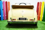 Лицензирана акумулаторна ретро кола Mercedes 300S , 90W, 12V/7Ah, R/C 2.4G, EVA гуми - Image 10