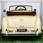 Лицензирана акумулаторна ретро кола Mercedes 300S , 90W, 12V/7Ah, R/C 2.4G, EVA гуми - Image 21