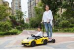 Лицензирана Акумулаторна Кола Lamborghini Aventador SVJ Hoverboard, 70W, 12V/14Ah, R/C 2.4G, EVA гуми - Image 2