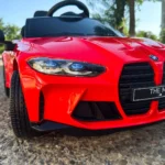 Лицензирана Акумулаторна Кола BMW M4, 90W, 12V7Ah, R/C 2,4 G, EVA гуми - Image 5