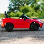 Лицензирана Акумулаторна Кола BMW M4, 90W, 12V7Ah, R/C 2,4 G, EVA гуми - Image 13