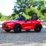 Лицензирана Акумулаторна Кола BMW M4, 90W, 12V7Ah, R/C 2,4 G, EVA гуми - Image 4