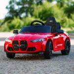 Лицензирана Акумулаторна Кола BMW M4, 90W, 12V7Ah, R/C 2,4 G, EVA гуми - Image 2