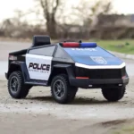 Детска Акумулаторна Кола POLICE BJ2102, 90W, 12V/7Ah, R/C 2.4 - Image 5